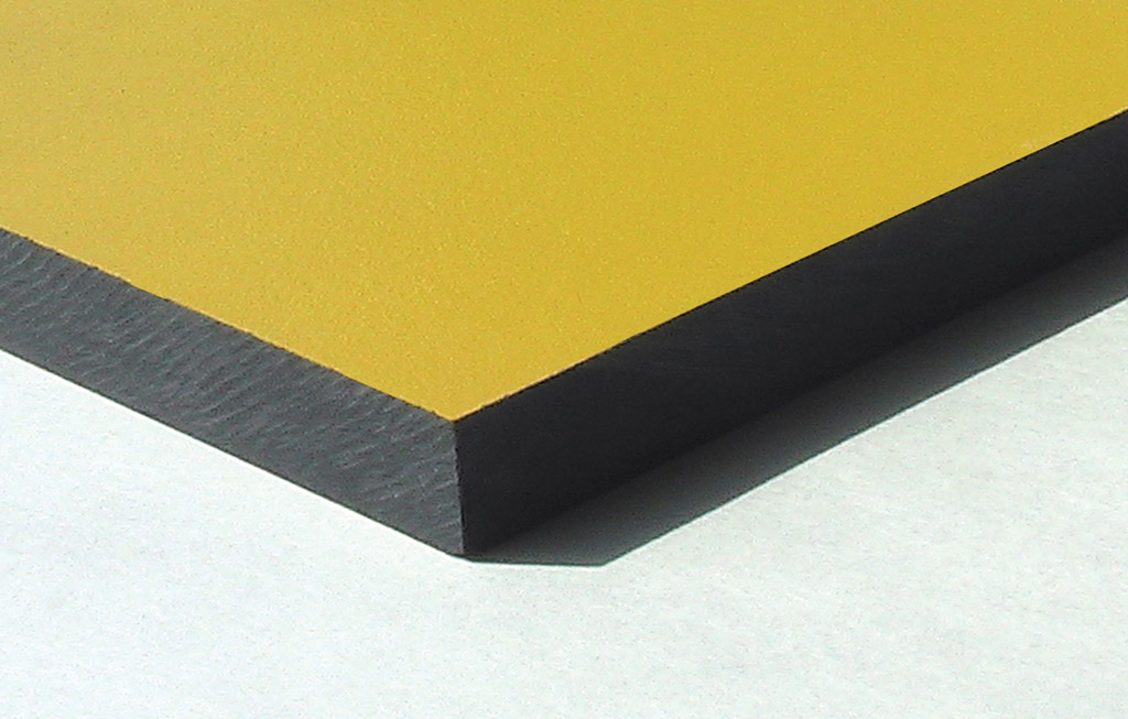 The coloured panels