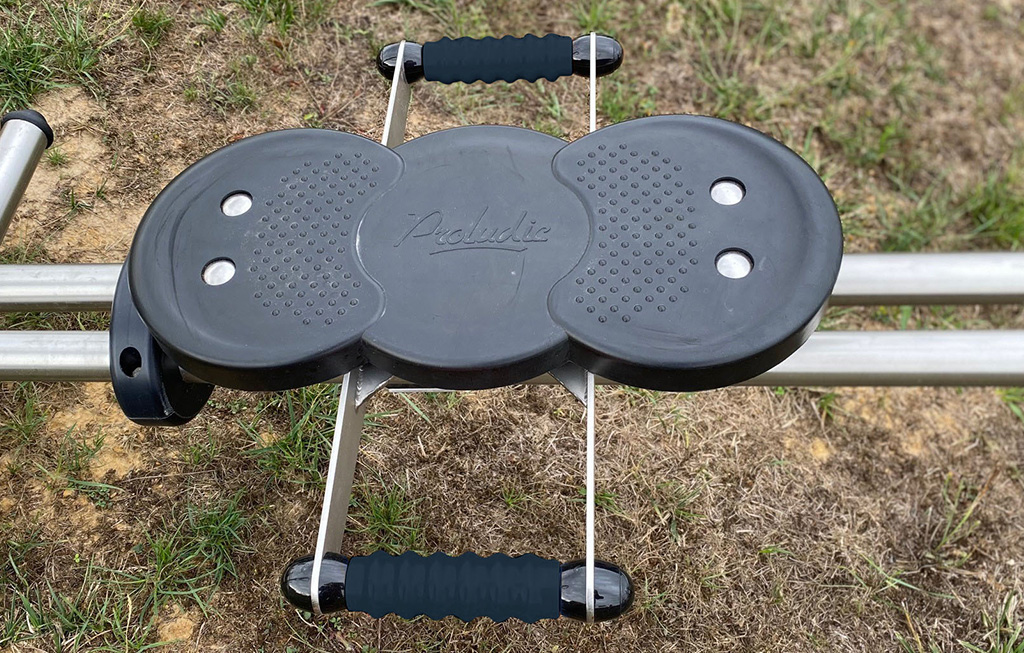 The Rowing machine seat