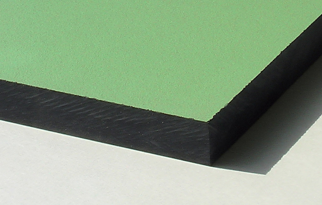 The coloured panels