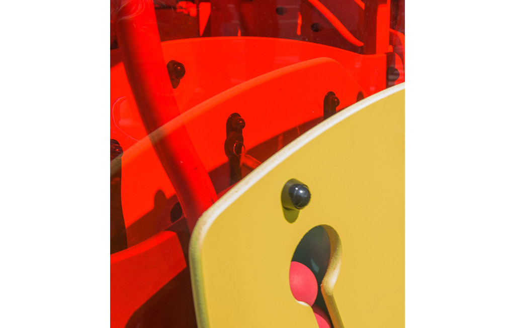 The coloured panels