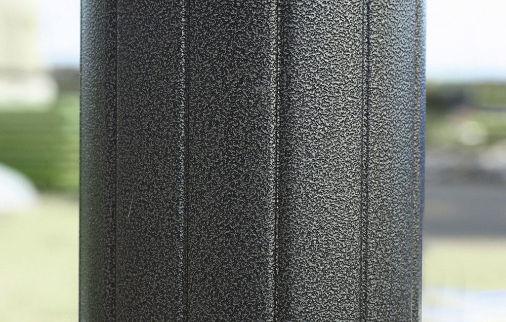 The 125mm diameter post