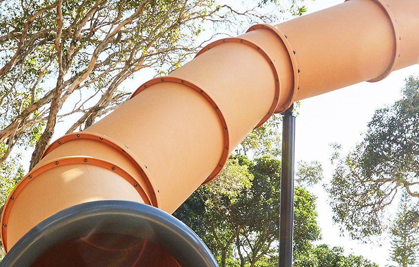 The slide