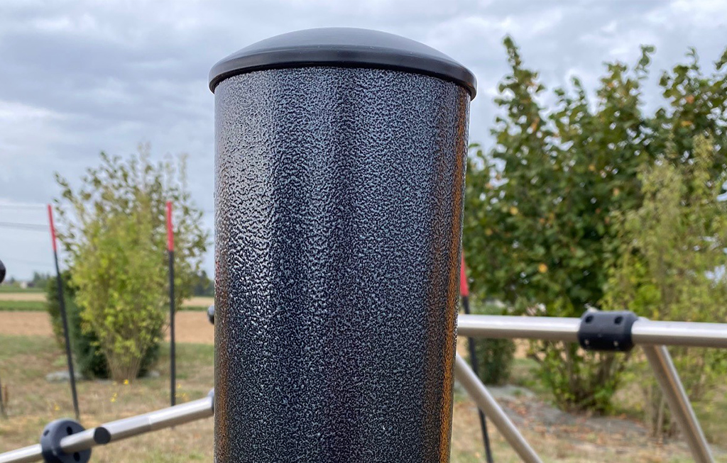 The 102mm diameter post