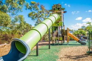Unley Oval hilltop playground