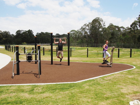 fitness station at Talloway Fitness Stations