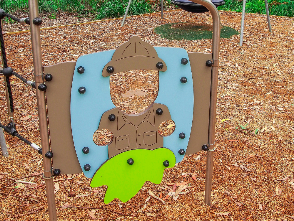 Adventure Multi-Play Play equipment Interactive Play Panel at Bateau Bay Playground