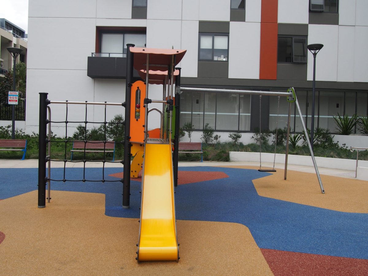 Mascot Square Playground