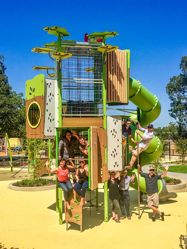 tree tower at Ollie Webb Reserve all-inclusive playground