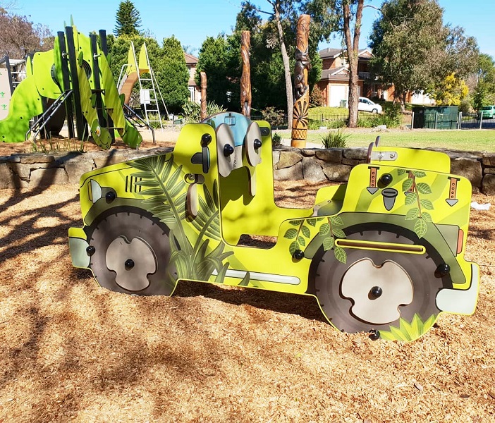 Adfventrue Car at Darlington Drive Playground