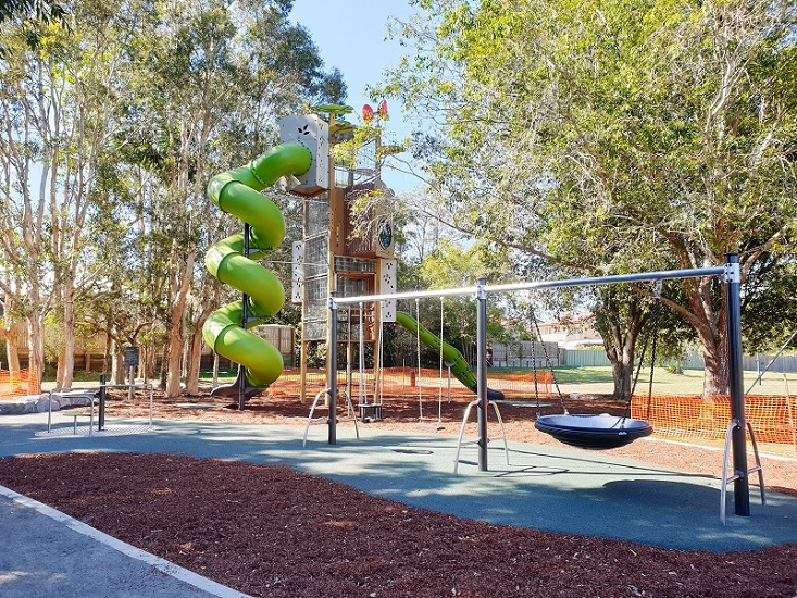 Swing at Turner Park Playground