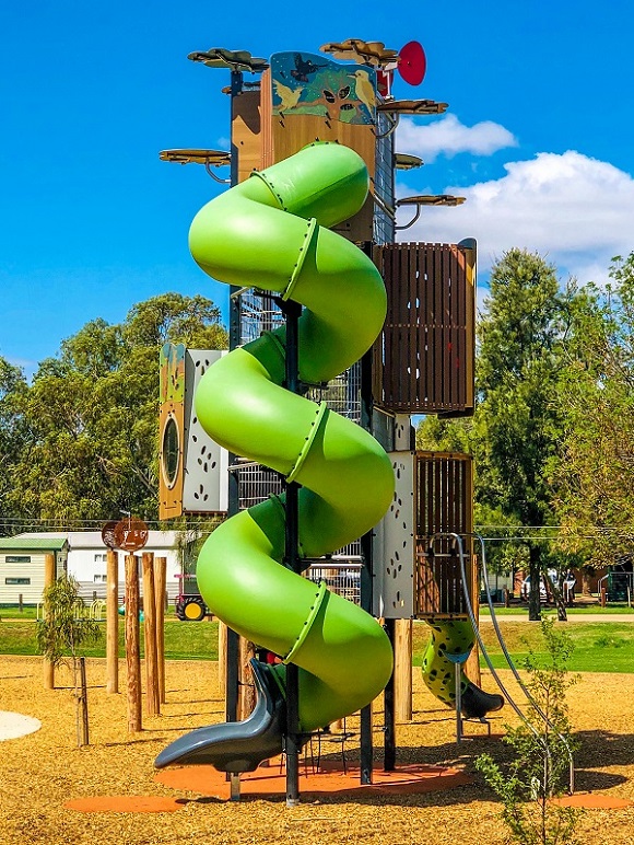 Treet tower at Riverside Park Adventure Playground