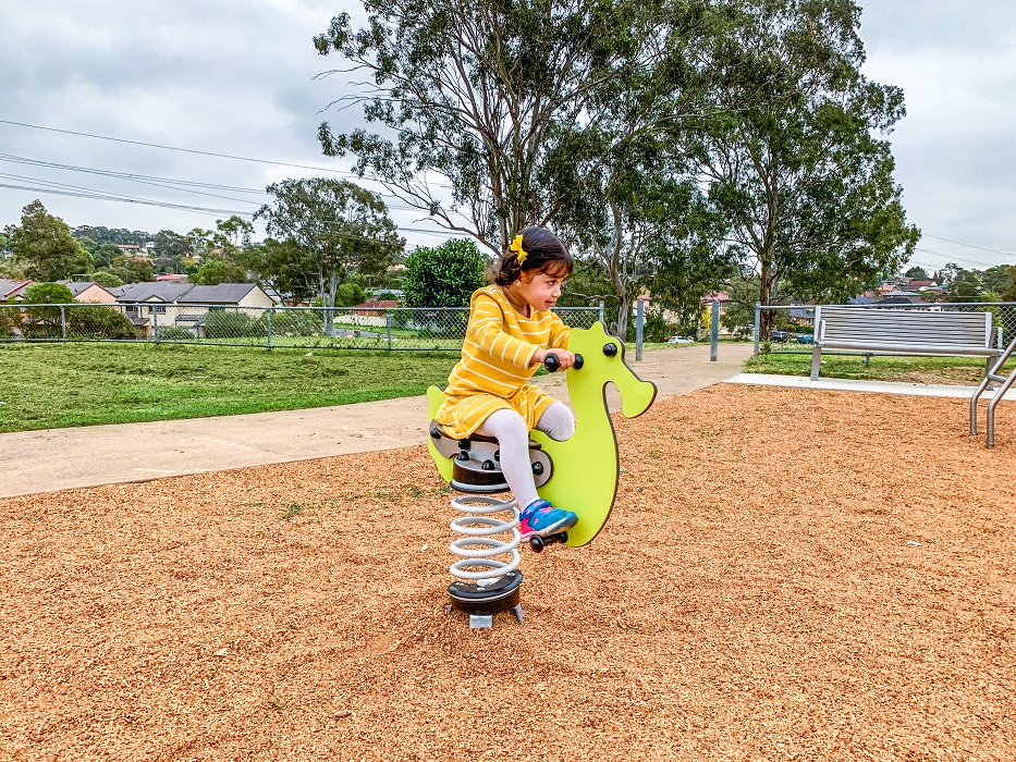 Seahorse Springer at William Lawson Park Playground