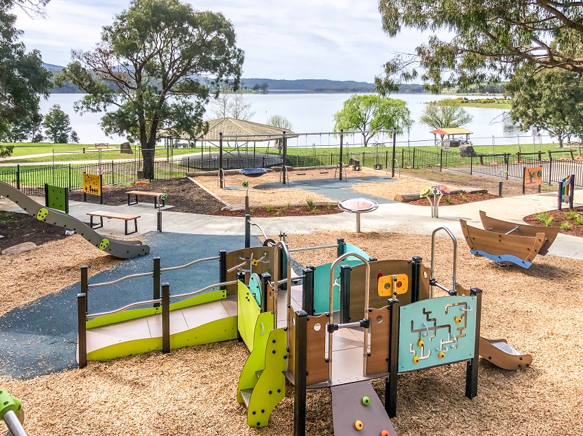Blue Rock Lake all abilities playground
