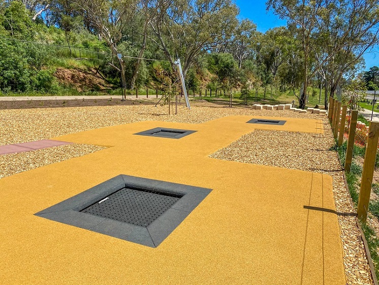 Trampoline at Barossa Adventure Station Angaston