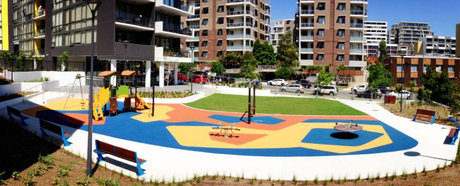 Mascot Square Playground
