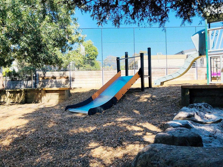 Slide at Milgate Primary School Playground