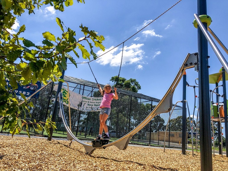 Aeroskate at Officer Recreation Reserve