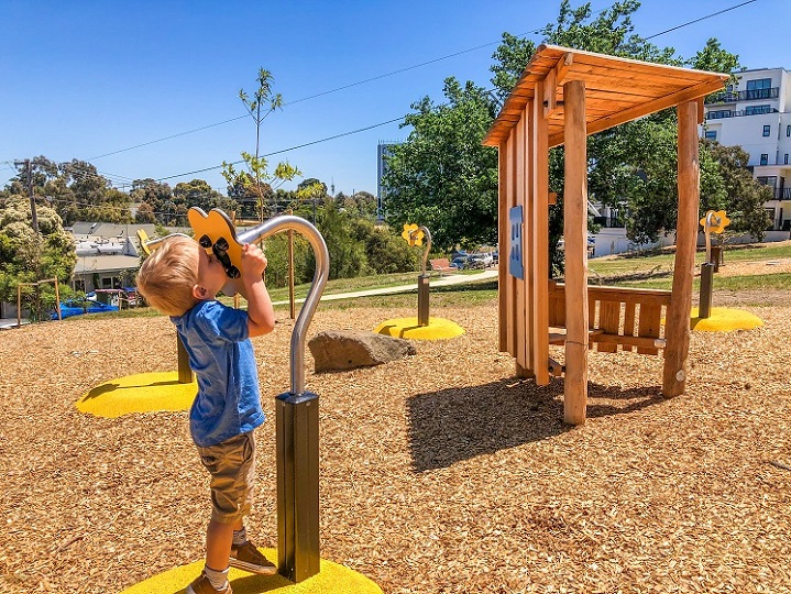 Talk Tubes at Sheils Reserve Themed Playground