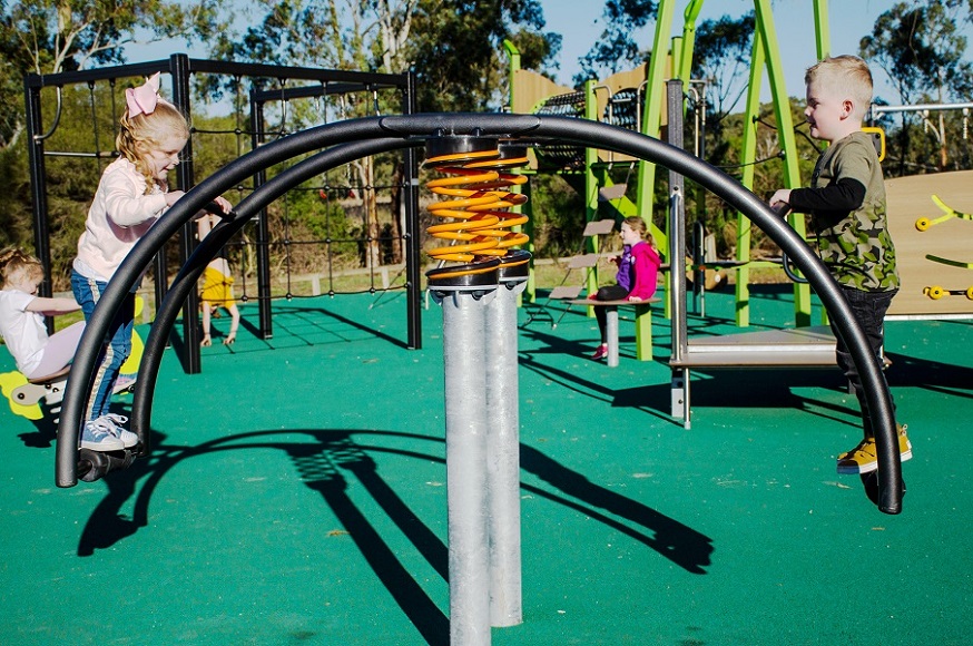Springer at Woodlane Reserve Playground