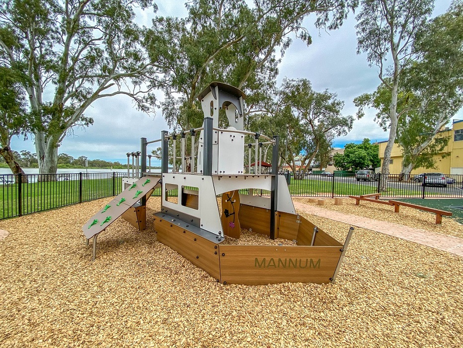 Boat at Mary Ann Reserve Playground