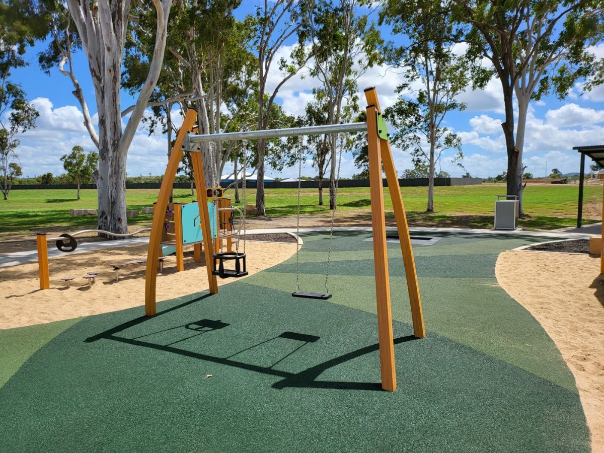 Swing Set Oscadia Park Playground