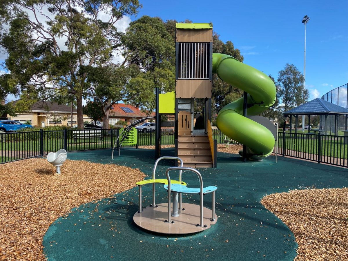 Inclusive Carousel at Playground, West Torrens