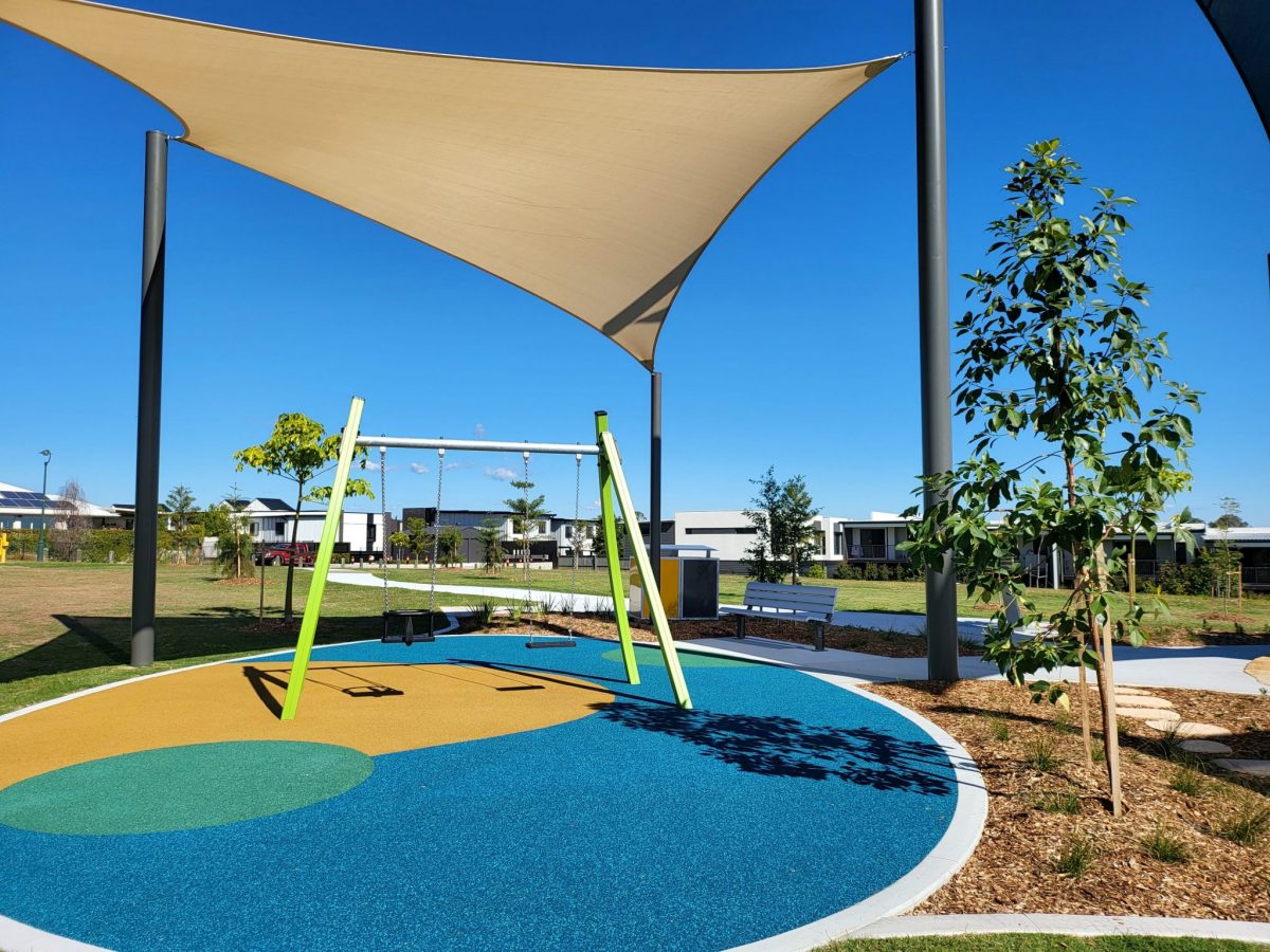 Kanopé Swing Set at Castamore Way Park Playground