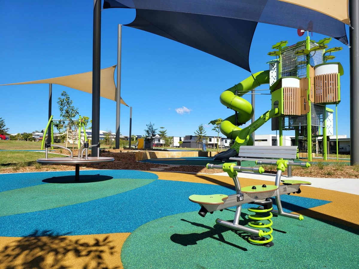 Duo Springer at Castamore Way Park Playground