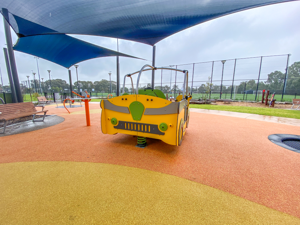 Inclusive All-Terrain Vehicle at Mills Park Playground