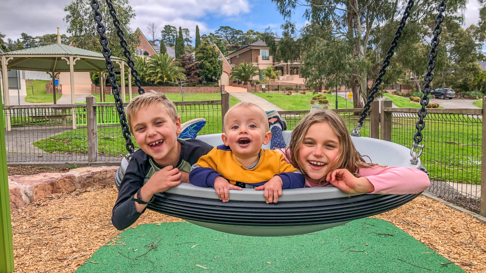 Who doesn’t love a swing?!