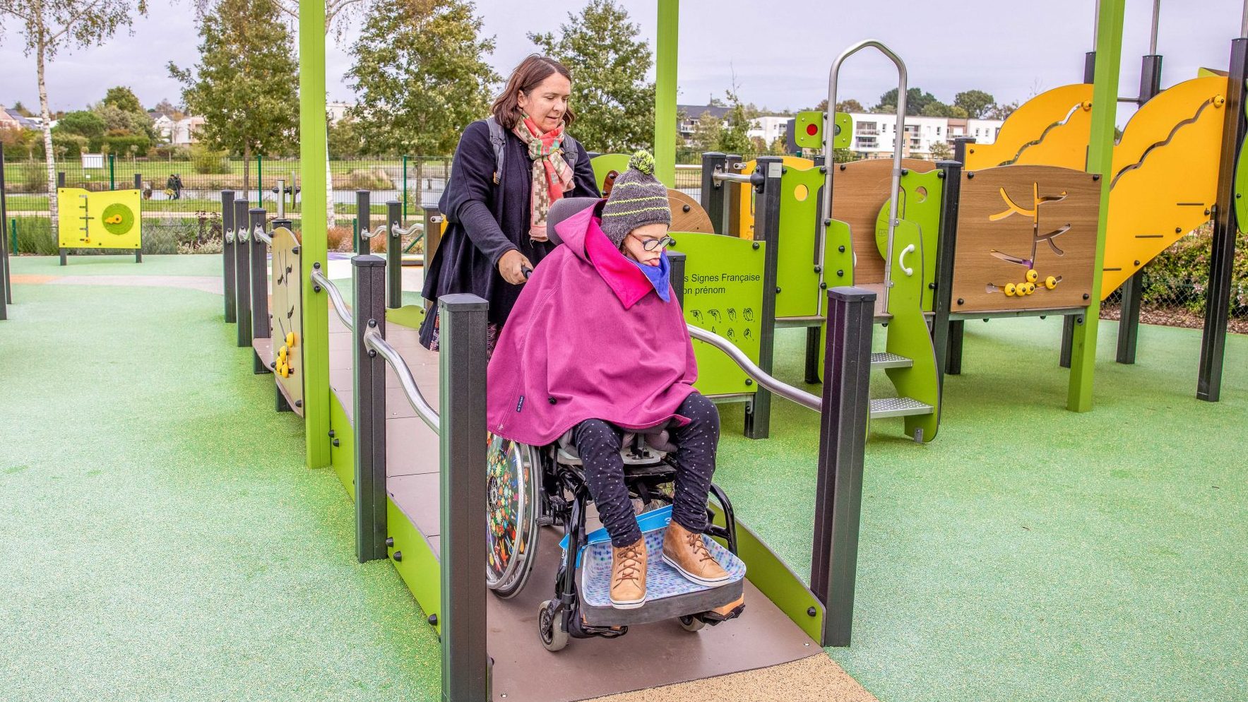 Inclusive Kanopé Tower Power accessible ramp